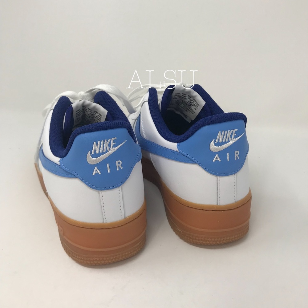 Nike Custom Air Force 1’07 Tristan White Blue W - Picture 5 of 8